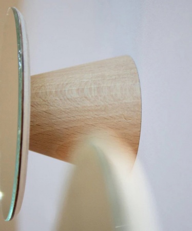 Pat&egrave;re murale Bolet GM Miroir Ch&ecirc;ne massif � Reine m&egrave;re