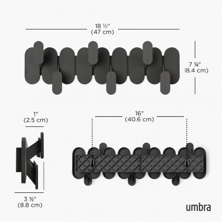Pat&egrave;re Tempo - 6 crochets - Umbra