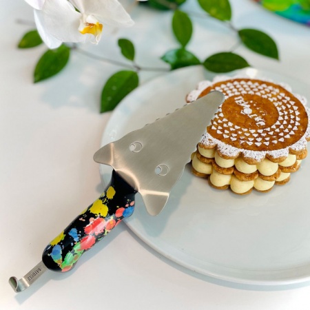 Pelle &agrave; tarte - Filou - Noir - Pylones