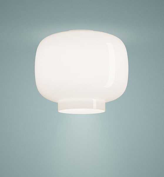 Plafonnier Chouchin  Bianco n�3 Blanc/gris - � 30 cm - Foscarini