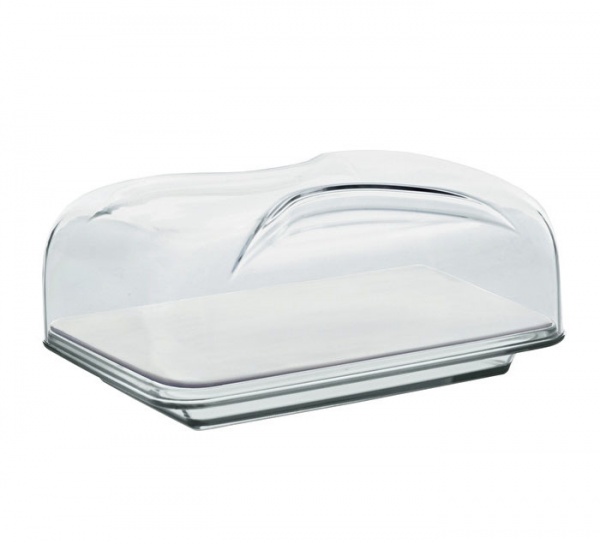 Plateau � fromage avec cloche - Gocce - Guzzini