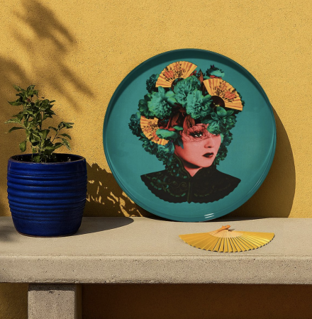 Plateau rond Felicia - Gangzai