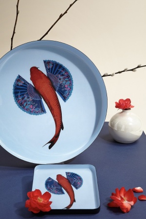 Plateau rond Fishkoï