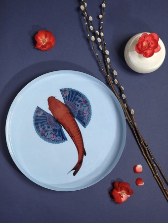 Plateau rond Fishkoï