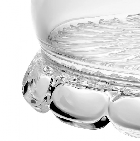 Plateau sur pied pour gâteau avec cloche transparent - Guzzini