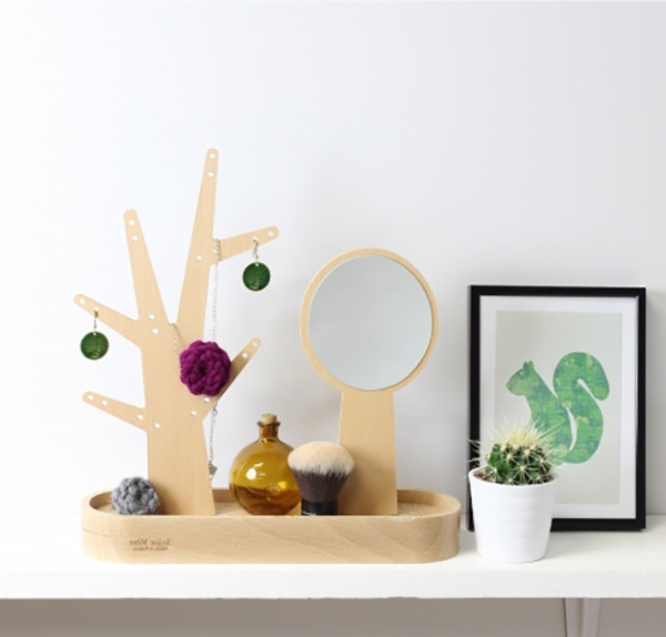 Porte-bijoux - Miroir \ EDEN\  Reine M�re