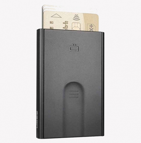 Porte-cartes - Slider noir - Ogon