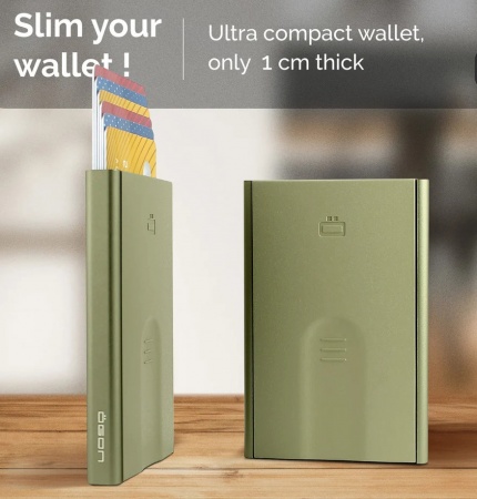 Porte-cartes - Slider vert cactus - Ogon
