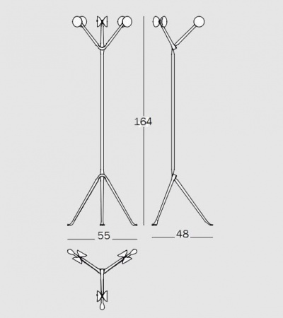 Porte-manteaux - Officina - Bouroullec - Magis