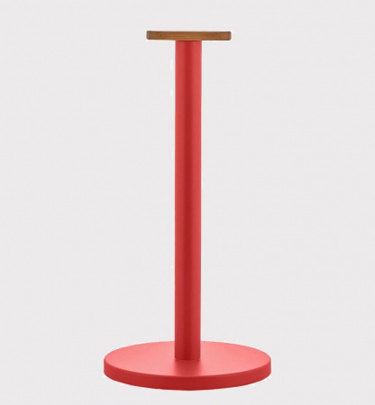 Porte Rouleau de papier cuisine Mattina rouge - Alessi