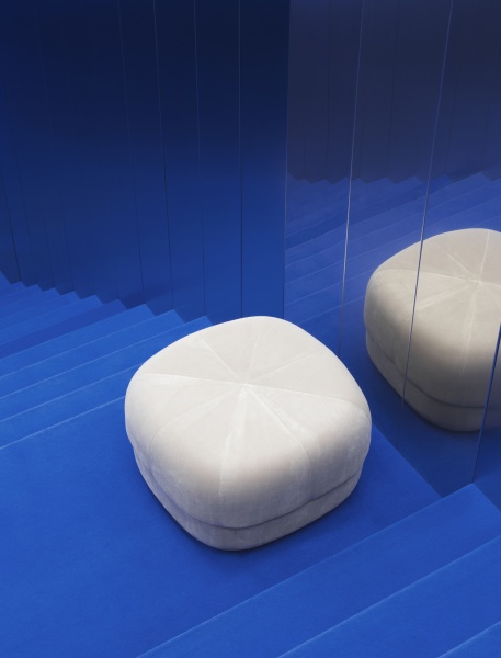 Pouf Circus velours L - Normann Copenhagen