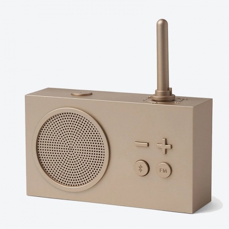 Radio Tykho 3 dorée - Lexon