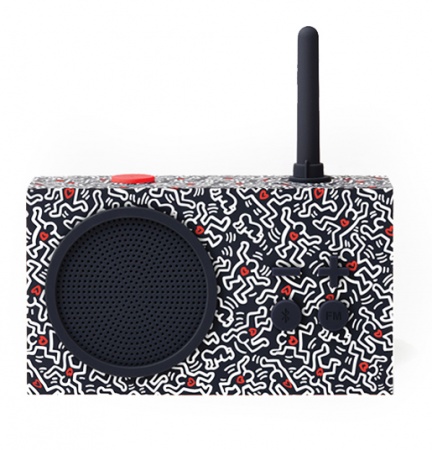 Radio Tykho 3 Keith Haring Love noire - Lexon X