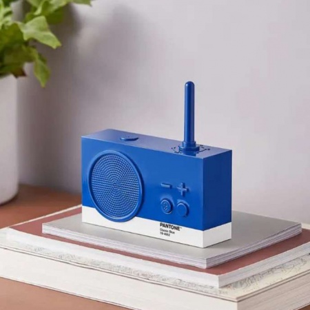 Radio Tykho 3 Pantone  bleu - Lexon X