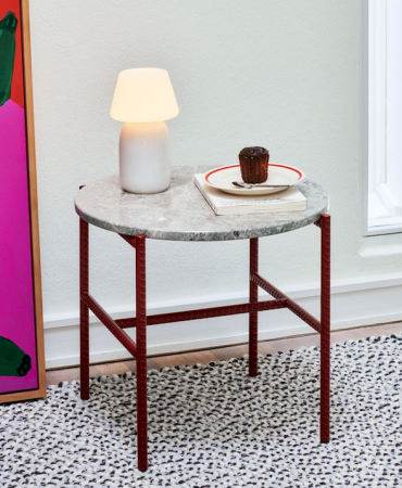 Rebar Side Table - Hay