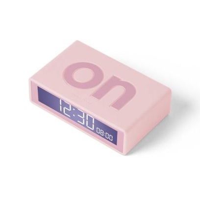 Réveil - FLIP Classic - On Off - rose - Lexon