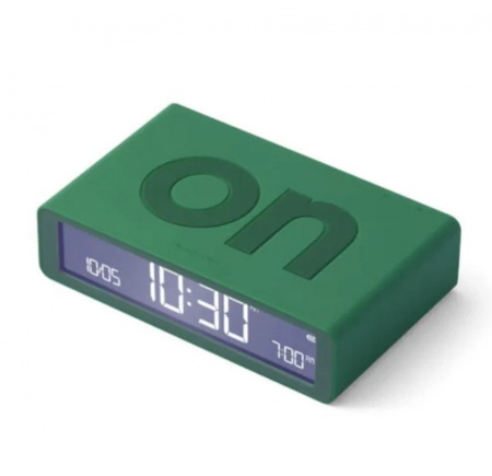 R&eacute;veil - FLIP Classic - On Off - vert - Lexon