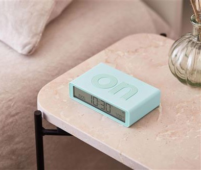 R&eacute;veil - FLIP Classic - On Off - vert menthe - Lexon