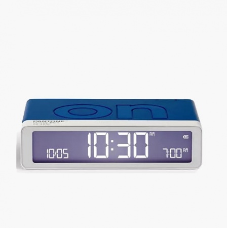 R&eacute;veil - FLIP Classic - Pantone - Bleu - Lexon X