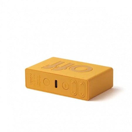 R&eacute;veil Flip mini Travel/ de voyage jaune - Lexon
