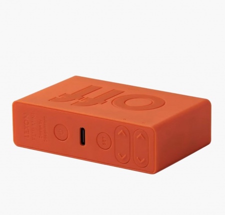 R&eacute;veil Flip mini Travel de voyage orange - Lexon