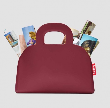 Sac - porte-revues - Sjopper-kees Ruby Wine - Fatboy