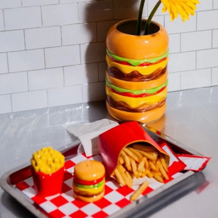 Salière et poivrière Fast Food - Doiy