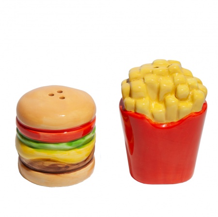 Salière et poivrière Fast Food - Doiy