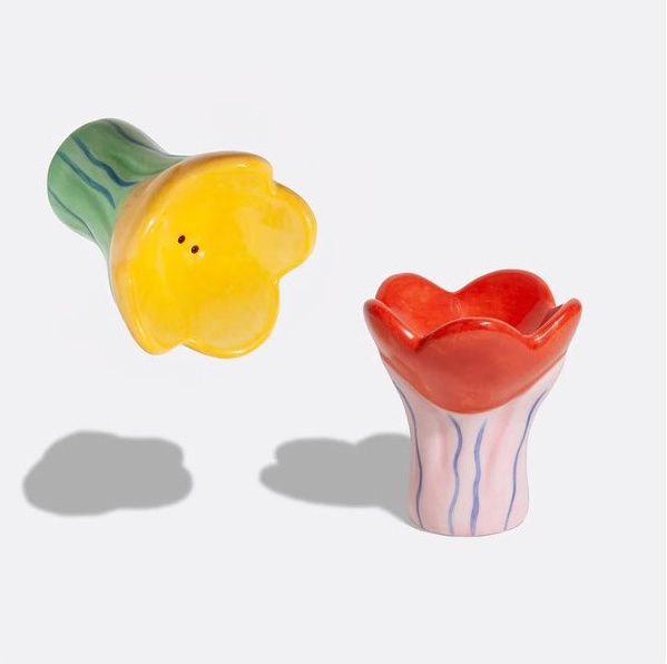 Sali�re et poivri�re Fleurs Bloom - Doiy