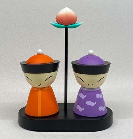 Salière et poivrière Mr & Mrs Chin - Alessi