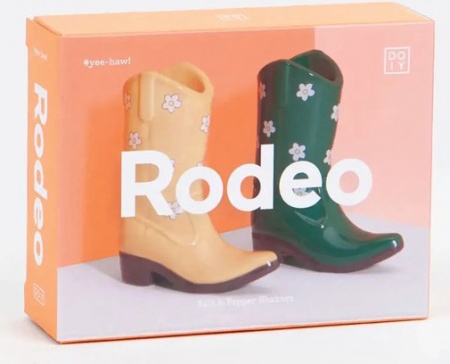 Salière et poivrière Rodeo  bottes de cowboy - Doiy