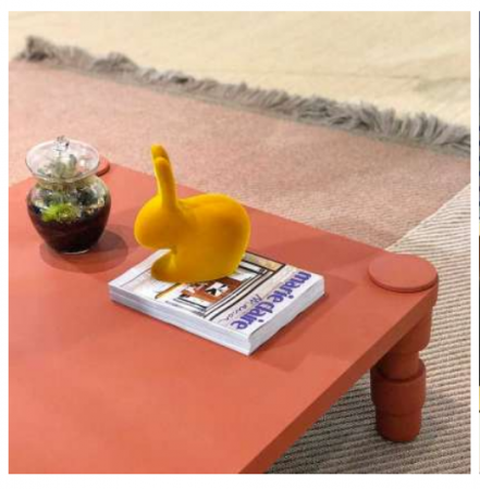 Serre-livres RABBIT XS BOOKEND velvet - Qeeboo