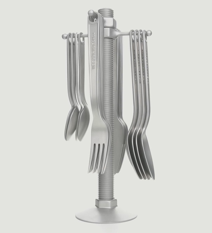 Ménagère Ovale Alessi / 24 pièces - Acier