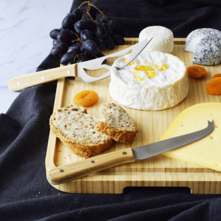 Set de 2 couteaux � fromage - Pebbly