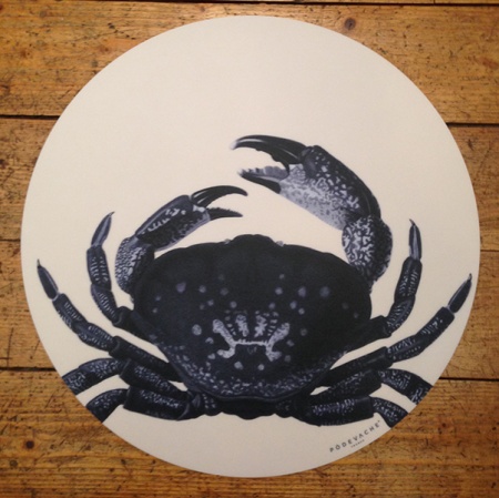 Set de table - crabe bleu - PODEVACHE