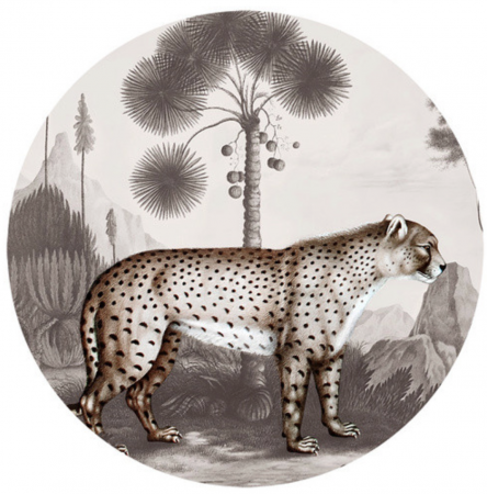Set de table - Leopard gris- PODEVACHE