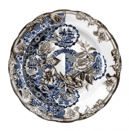 Set de table rond vinyle Artoria assiette - P&ocirc;devache