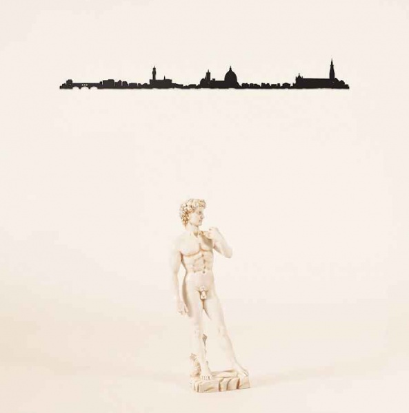 Skyline Florence 50cm-d�coration murale-The Line