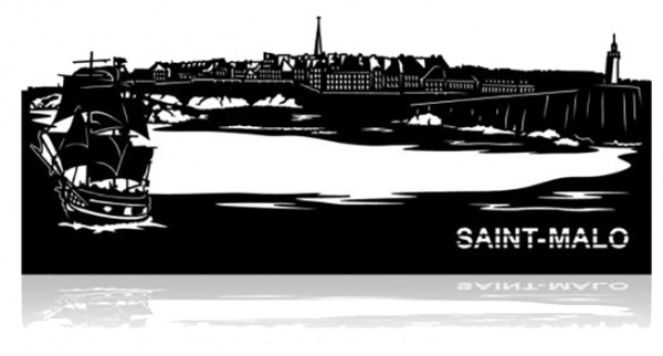 Skyline St Malo - Petit mod�le - Citizz