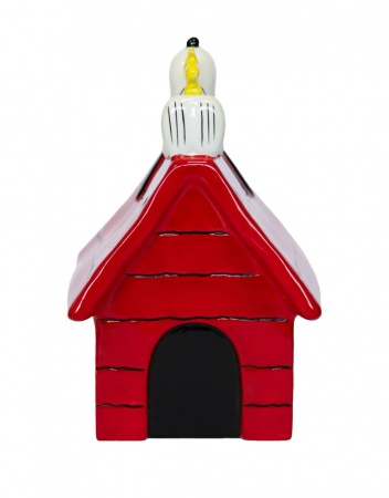 Snoopy sur sa niche avec Woodstock - Figurine - Blogo