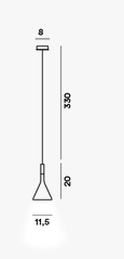 Suspension Aplomb Mini - Foscarini 