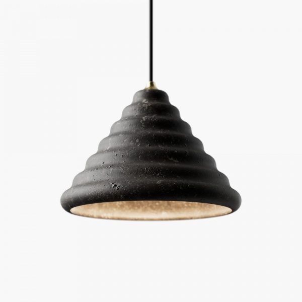 Suspension Panarea - Pierre de lave recycl�e Foscarini