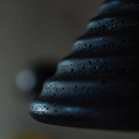 Suspension Panarea - Pierre de lave recycl&eacute;e Foscarini
