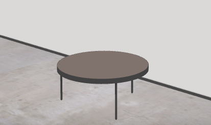 Table basse Gau �65cm, H30cm- Treku