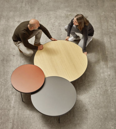 Table basse Gau &Oslash;65cm, H40cm- Treku