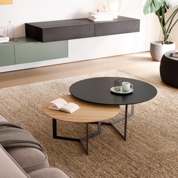 Table basse Kabi 65 cm finition bois