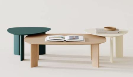 Table Basse Lur - 100 x 70 cm - H.30 cm- Treku 
