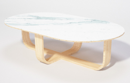 Table basse oblong Luge