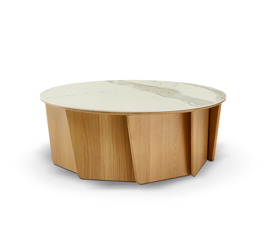 Table basse VOLUTE dessus c�ramique