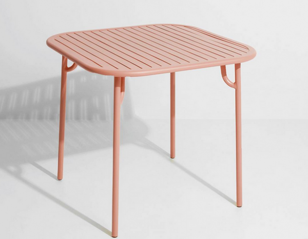 Table carr� de jardin \ Weekend\  - Petite Friture